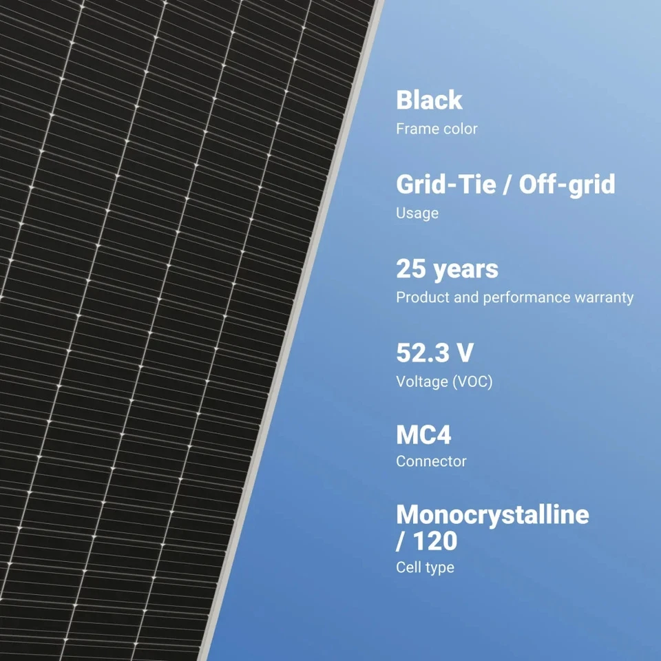 BUNDLE OF BRAND NEW Sunpower 390W Solar Panel - SPR-P19-390-COM - Free Shipping! - Image 2 of 4