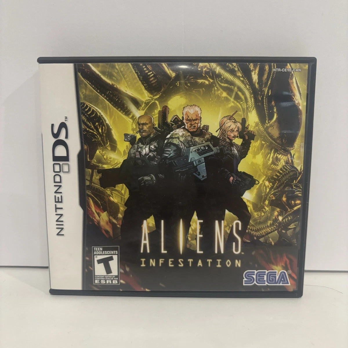 Aliens: Infestation【中古美品・DS欧州版】 Aliens Infestation Nintendo DS Game Case Authentic Cartridge