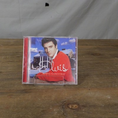 Elvis Presley White Christmas CD Holiday Album Red Disc Jewel Case Pre-owned