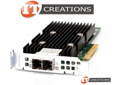 DELL 12GB/S SAS HBA PCI-E X8 EXTERNAL HOST BUS ADAPTER CONTROLLER T93GD-LOW P