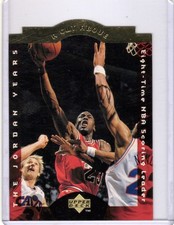 1996-97 Upper Deck Collector's Choice - A Cut Above: the Jordan Years Michael...