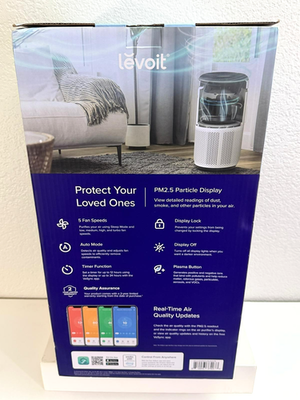 LEVOIT Core 400S Smart WiFi Air Purifier - White for sale online