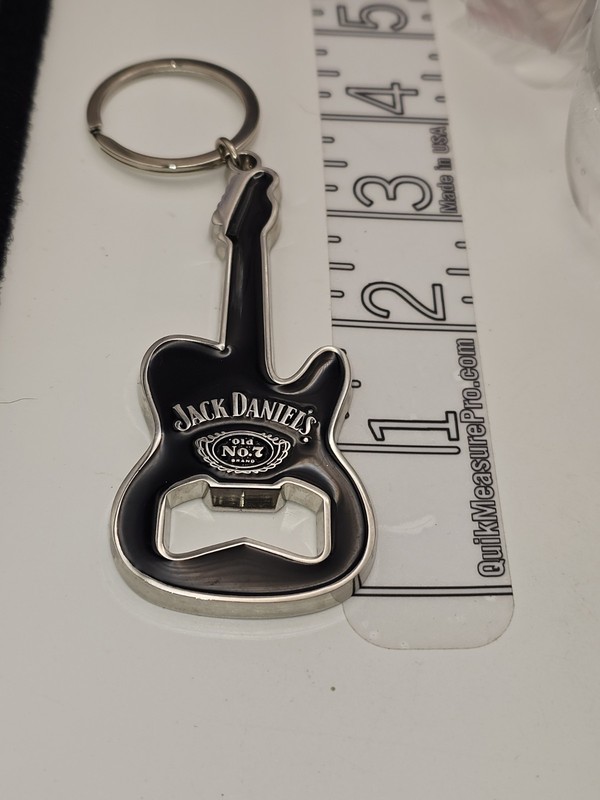 JACK DANIELS OLD NO.7 BRAND GUITAR KEY CHAIN