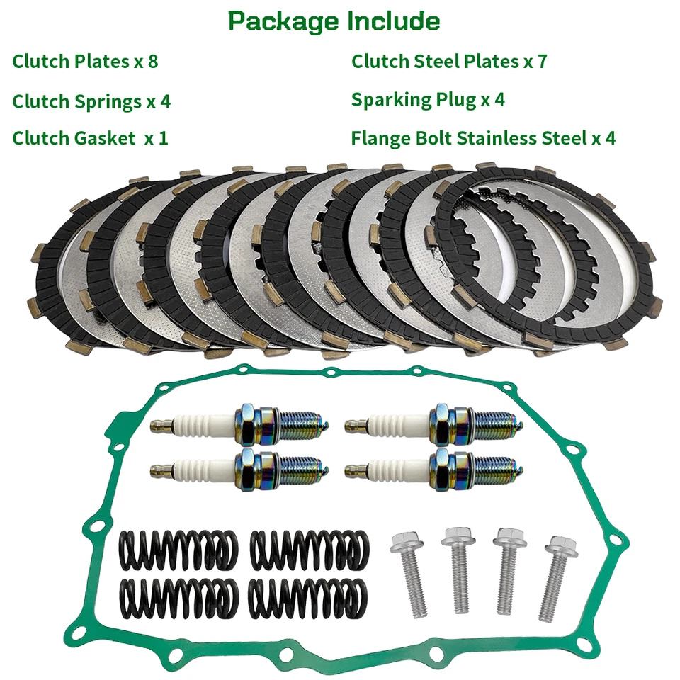 Clutch Kit Heavy Duty Springs and Gasket For Honda Shadow ACE Spirit 750 2001-03 Foto 4 de 4