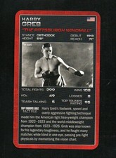 Harry Greb Boxing Icons UK Limited Edition Game Playing Card Champion Boxer