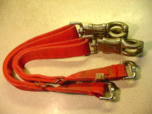 Vintage Emergency Release Safety Panic Snap Horse Trailer Ties Adjustable Taiwan