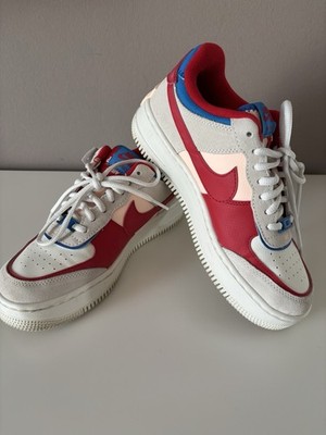 Nike Air Force 1 Shadow Royal Blue / University Red  Damen Sneaker   Größe 38,5
