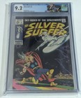 Silver Surfer #4 cgc 9.2(1st Meeting Of Silver Surfer VS Thor)1969🔥🔥🔥🔥🔥🔥🔥
