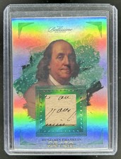 2023 Super Products Bellissimo Benjamin Franklin Relic #/50