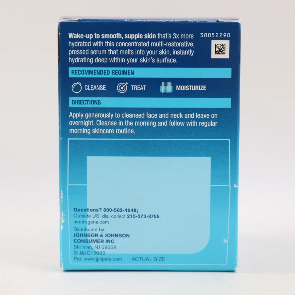 Neutrogena Hydro Boost Hyaluronic Acid Night Pressed Face Serum 1.7 fl oz - Image 4 of 4