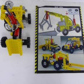 Lego 8040 Technic 1984 Universal Building Set Pneumatic incl Instructions VGC