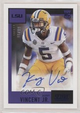 2021 Chronicles Draft Picks Score Rookie Blue 8/99 Kary Vincent Jr Auto 0c2