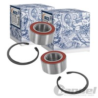 2X Vaico RADLAGER-SATZ Vorne Passend FüR CitroËN XM Peugeot 605 607 | V22-1015