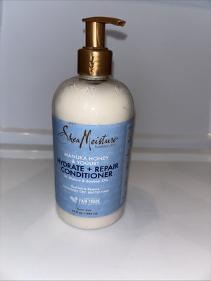 Shea Moisture Manuka HONEY & YOGURT Hydrate + Repair Conditioner 13 Oz Pump -New