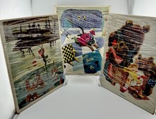 3 VTG Golden Press Playskool Children  s Frame Tray Puzzles.