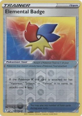 Elemental Badge - 147/203 - Uncommon - Reverse Holo - Near Mint