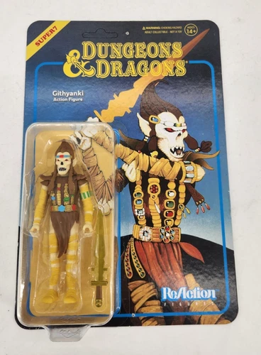 Dungeons and Dragons Githyanki ReAction Figure 2023- D&D - DND - AD&D - SUPER7