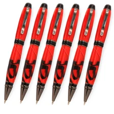 Cigar Pen Kit, Gun Metal Finish, 6 Pack, Legacy Woodturning