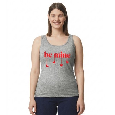 Be Mine Damen Trägershirt Tank Top Herz Valentinstag Geschenk für Sie