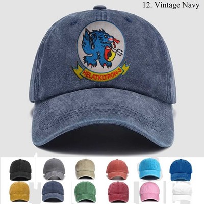 Customized Embroidered Hat Us Naval Helicopter Attack Squadron, Trucker Hat,Gift