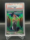 2023 Victor Wembanyama Rookie PSA 10 Green Emergent Prizm RC Spurs Card #12