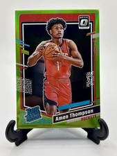 Amen Thompson 2023 Panini Donruss Optic Rated Rookie Lime Green /149 #229