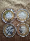 .999 Fine Silver Casino Tokens + lot 1.8 oz