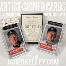 ROGER CLEMENS 2023 Topps Living Set Artist Signed JARED KELLEY U-PICK