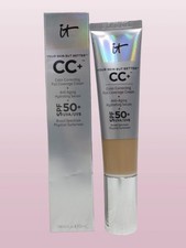 IT COSMETICS YOUR SKIN BUT BETTER CC COLOR CORRECTING LIGHT NWB 1.08 OZ