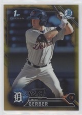 2016 Bowman Chrome Prospects Gold Refractor 39/50 Mike Gerber #BCP241 c2a