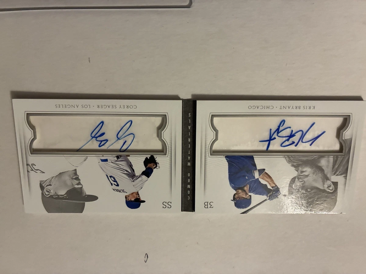 Kris Bryant Autographed Baseball Sports Trading Cards