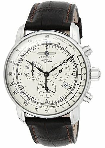 ZEPPELIN Watch Special Edition 100 Years Zeppelin Ivory 76801 Mens
