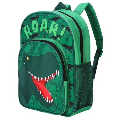 ZAWADI GLOBAL Dinosaur Kids Childrens Premium Backpack School Rucksack Travel Bag Boys Girls