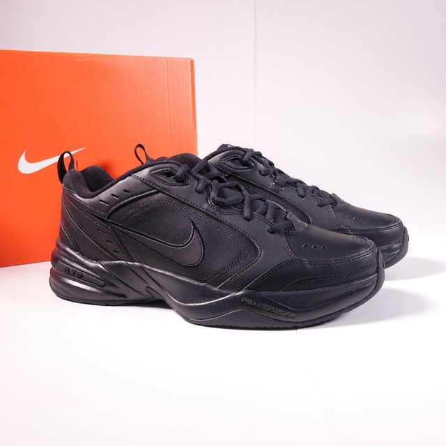nike air monarch iv black