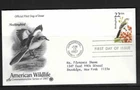USA SC # 2330 North American Wildlife - Mockingbird - FDC . Artcraft