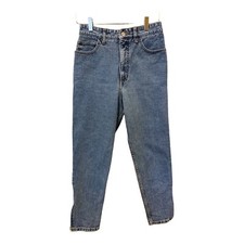 VTG 90's George Marciano GUESS Indigo Jeans Style 1015 Womens 29 Zip Ankle USA