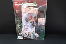 Bucilla 84649 Needlepoint Winter Fairies Christmas Stocking Kit NEW Rossi 18"