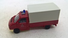 Wiking 601 Volkswagen VW T4 Pritsche Plane rot Feuerwehr Berlin (89)