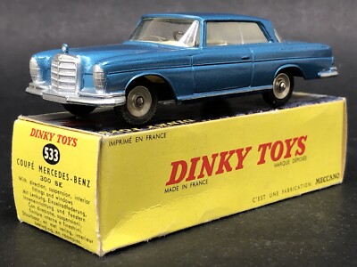 Boîte Reproduction Dinky Toys - Mercedes 300 SE Coupé N°533 - Neuf Pour