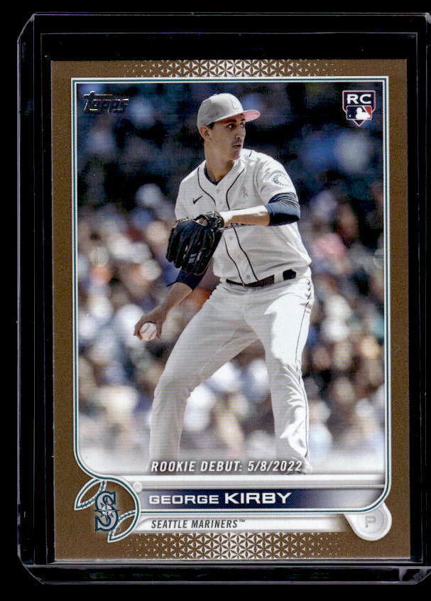 2022 Topps Update George Kirby Gold #US290