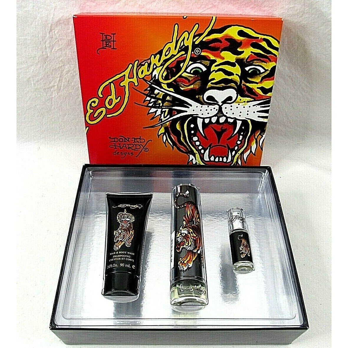 エド・ハーディー 3Dポスター　Ed Hardy Tiger プラスチックシート エド・ハーディー 3Dポスター Ed Hardy Tiger プラスチック