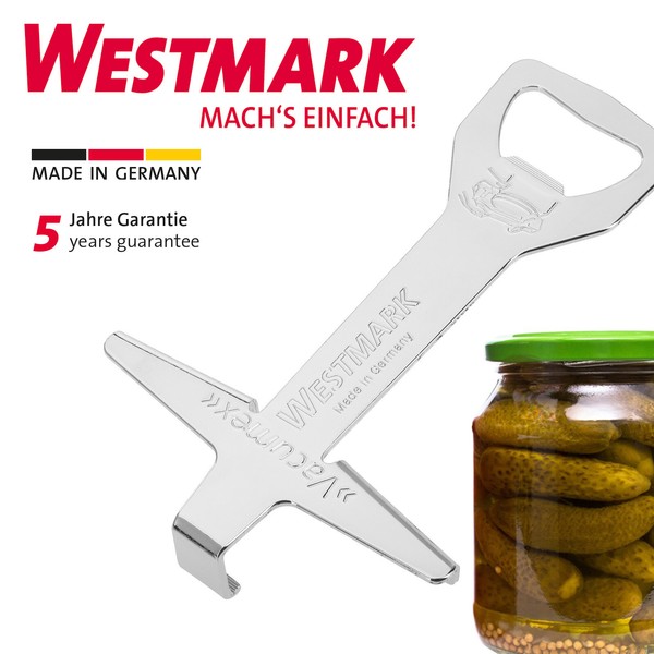 Westmark SchraubdeckelöFfner Vacumex DeckelöFfner FlaschenöFfner GlasöFfner-image