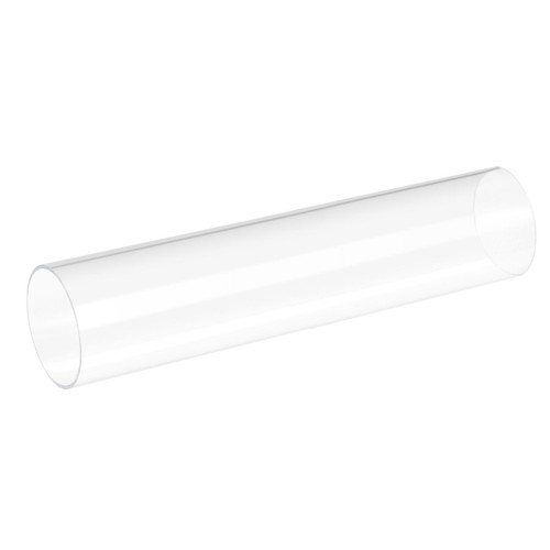 Tube Acrylique Transparent Rigide 42 Mm Intérieur, 45 Mm Extérieur - Longueur 10 Pouces - Neuf Pour DIY, Affichage