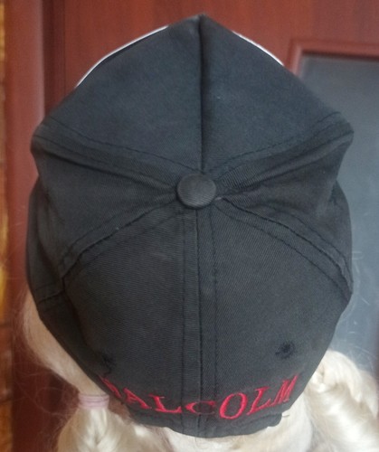 Vintage. Malcolm X. NBA. metal cap visor. BLM - Picture 6 of 8