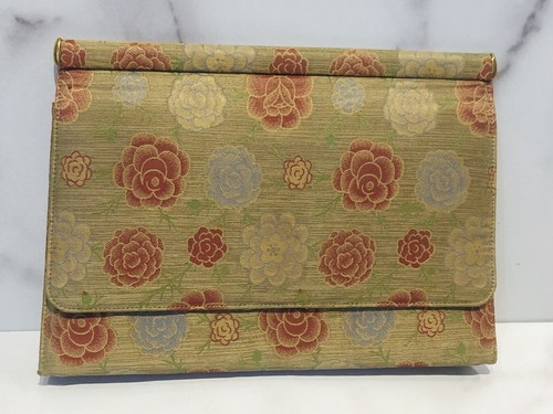 floral gucci clutch bag