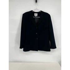 Collections for Le Suit Blazer - Black Career Business Office Jacket 16P