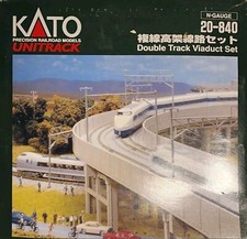 KATO UNITRACK 20-840 N GAUGE DOUBLE TRACK VIADUCT SET