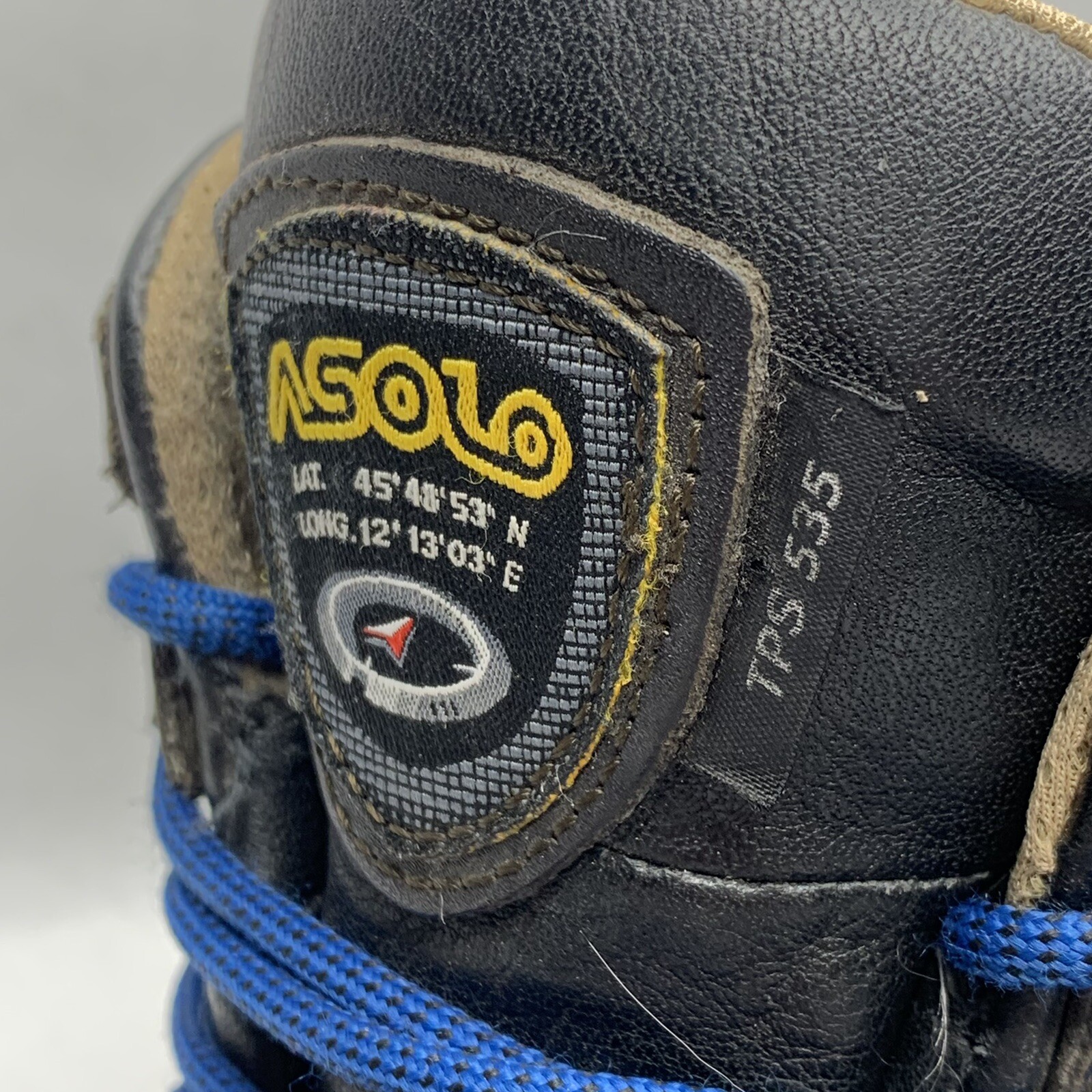 Asolo TPS 535 Leather V Evo Backpacking Hiking Gore Tex Boots Men's Sz