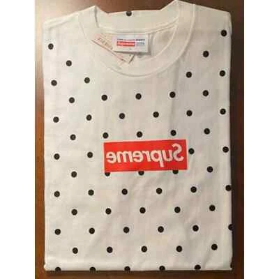 Supreme Comme des Garcons SHIRT Pokka dot Tee DSWT - Photo 1/4