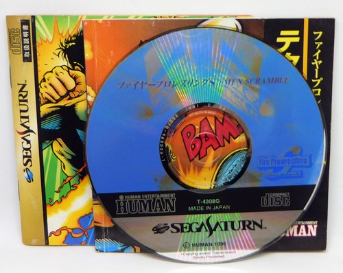 Fire Prowrestling S: 6Men Scramble - SEGA Saturn Japan NTSC-J - T-4308G - 1996 - Bild 3 von 3